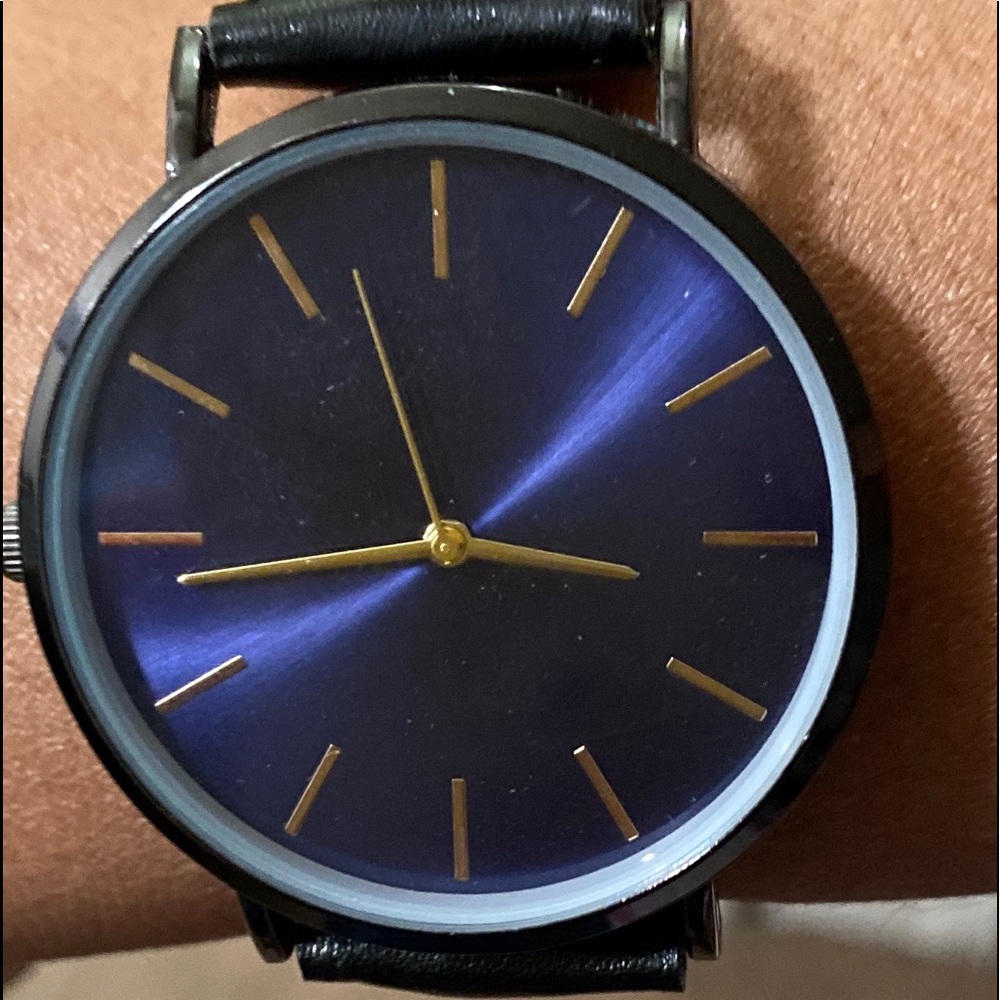 Brand New Blue and Black Watch